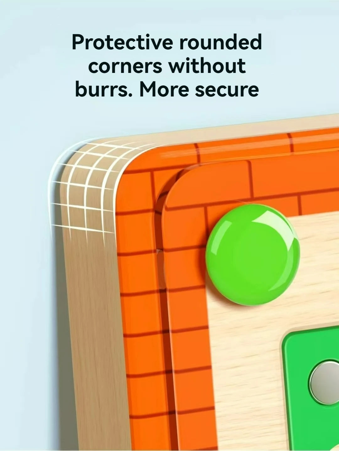 Children's Magnetic Maze Walking Ball Baby Concentration Training, Writing Logic Thinking 3-4 Year Old Early Education Puzzle To - Smarsty