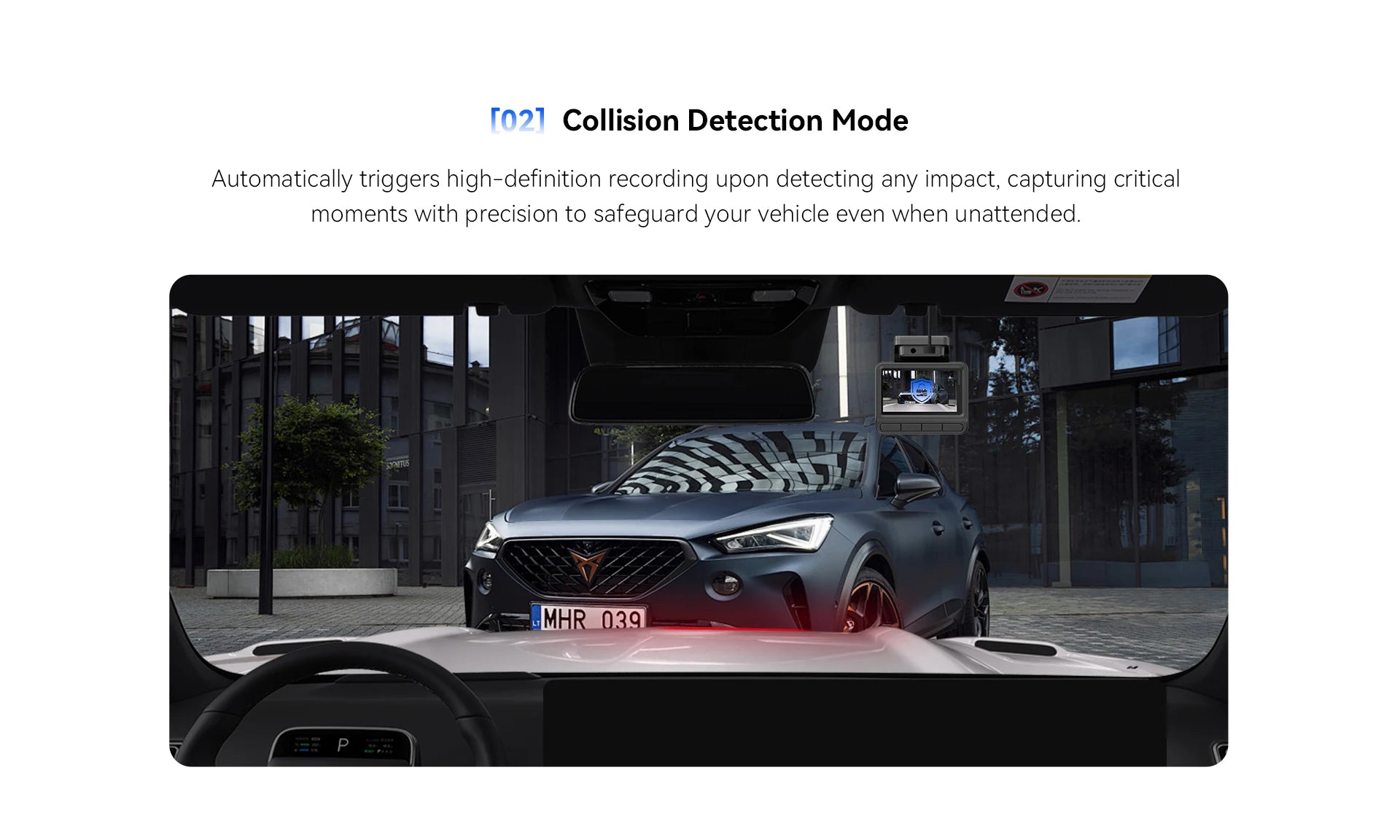Dash Cam 4K Night Vision GPS ADAS Front Rear Parking - Smarsty