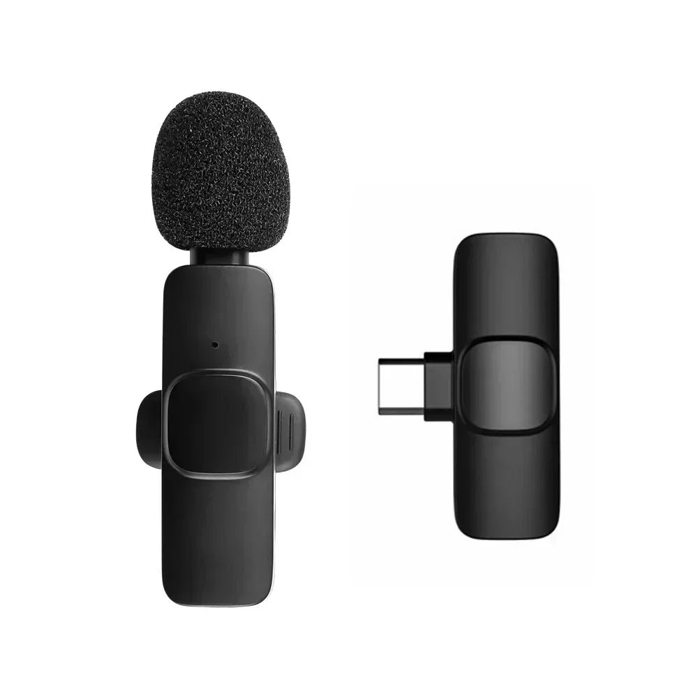 Portable Wireless Lavalier Microphone for Clear Live Streaming - Smarsty