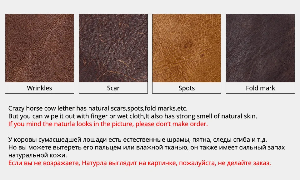 HUMERPAUL Airtag Wallet For Men Real Leather RFID Trifold Card Holder Case with ID Window Slim Anti-lost Purse - Smarsty