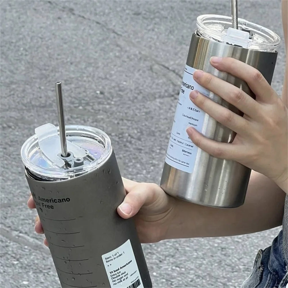 Portable Stainless Steel Coffee Thermos with Insulation - Smarsty