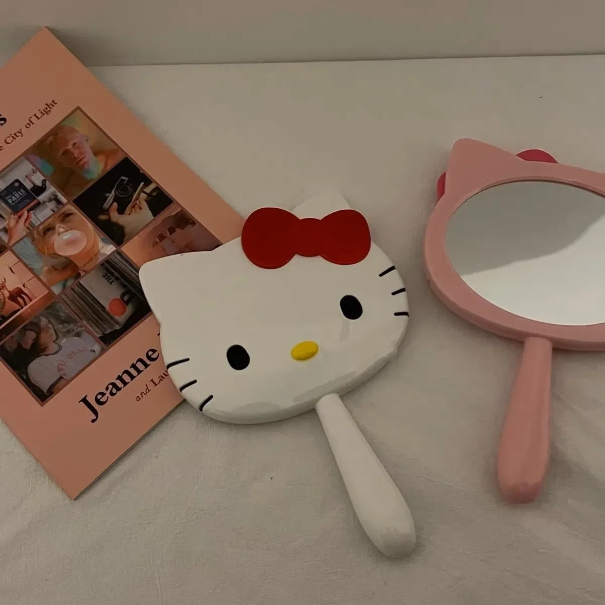 Hello Kitty Handheld Makeup Mirror for Girls - Smarsty