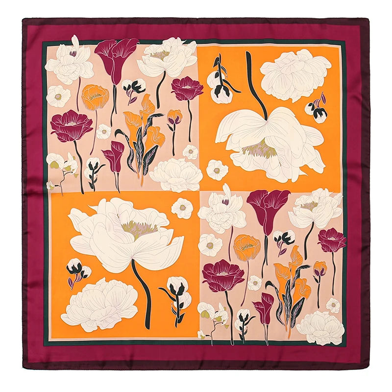 Luxury Silk Hijab Hair Bands With Sun Protection - Smarsty