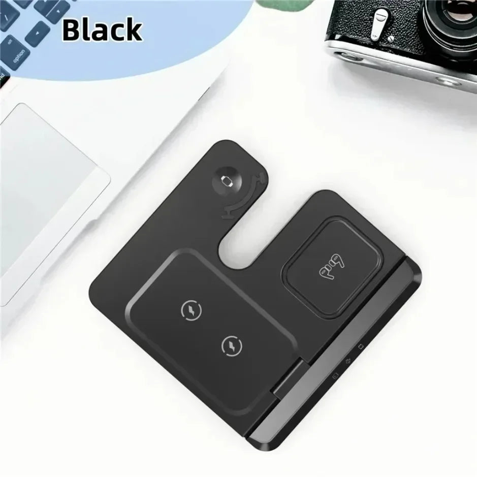 3 In 1 Magnetic Wireless Charger For Phone Watch Earbuds - Smarsty