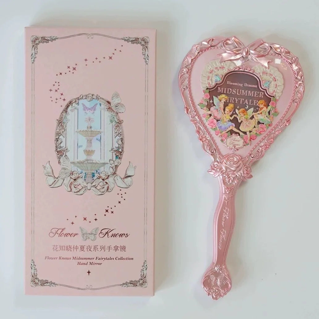 Flower Knows Handheld Mirror Moonlight Mermaid Design - Smarsty