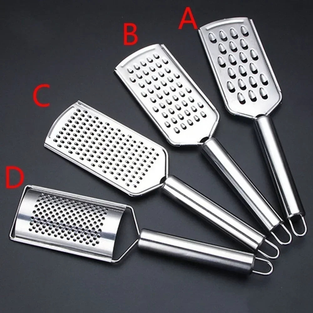 Stainless Steel Handheld Cheese Grater Multi-PurposeKitchen Food Graters for Chocolate Butter Fruit Vegetable Kitchen Items by Smarsty