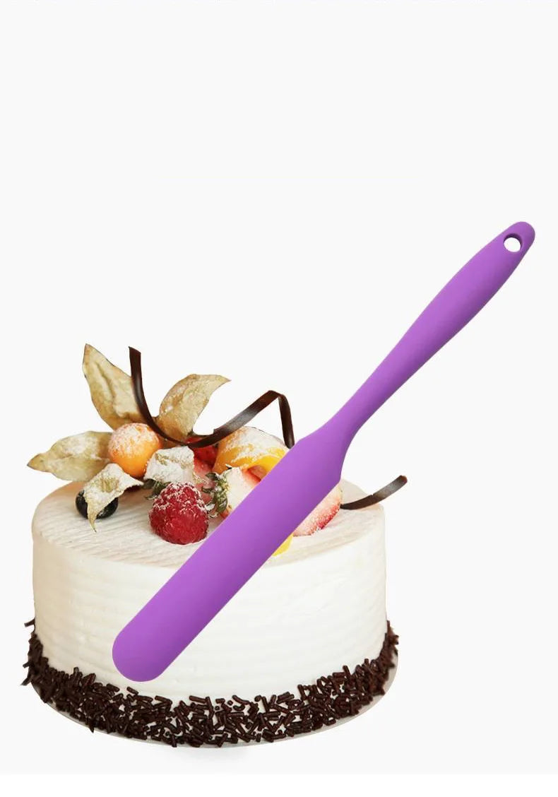 Heat Resistant Silicone Spatula for Baking and Mixing - Smarsty
