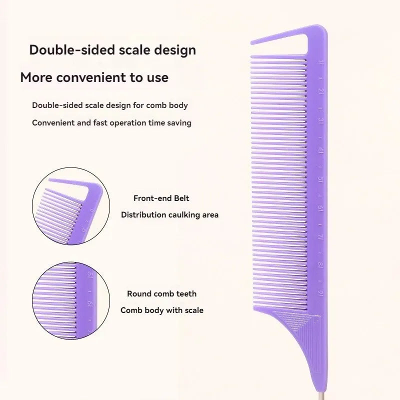 Three-Piece Hair Comb Set for Styling and Precision - Smarsty