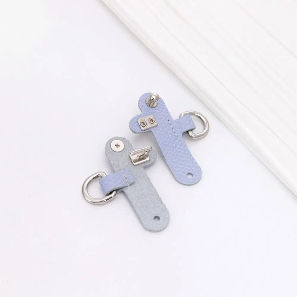 Handbag Transformation Accessories for Longchamp Mini Bag Strap Punch-free Genuine Leather Shoulder Strap Conversion Hang Buckle