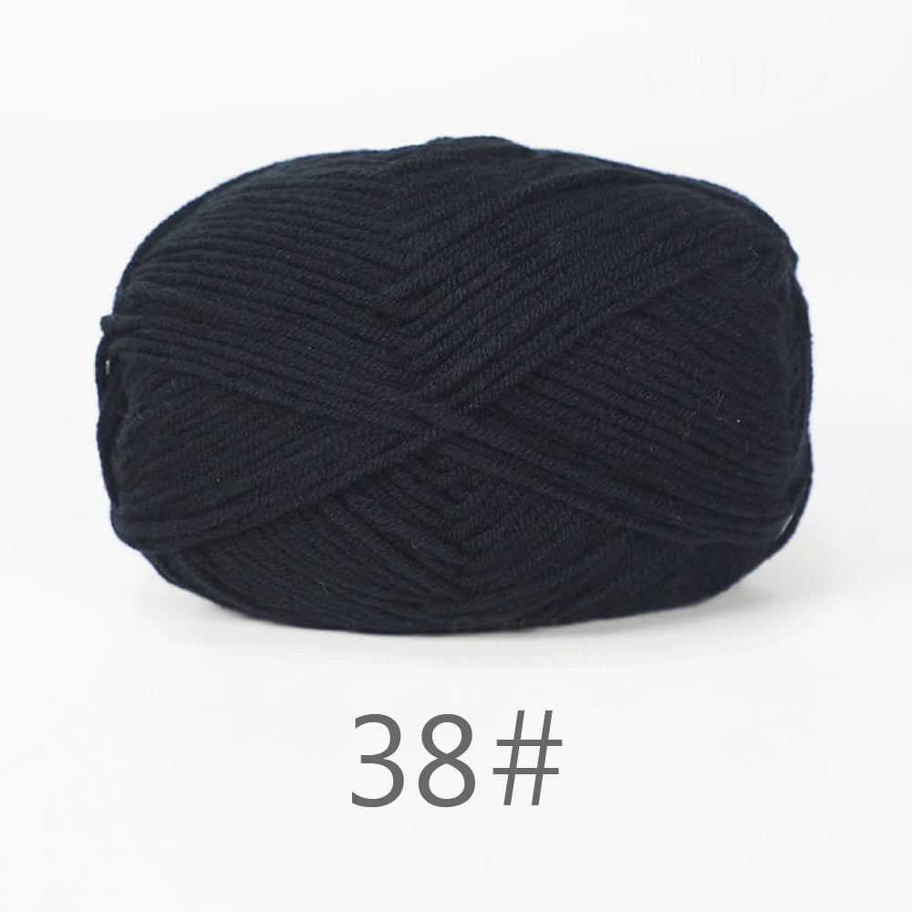 Soft Milk Cotton Yarn for Hand Knitting Projects - Smarsty