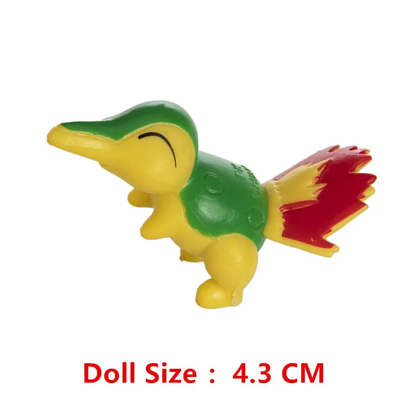 Pokemon 4-13Cm New Cartoons Movie Anime Figure Pikachu Mewtwo Charmander Blastoise Gurado Pet Action Model Toy Gifts by Smarsty