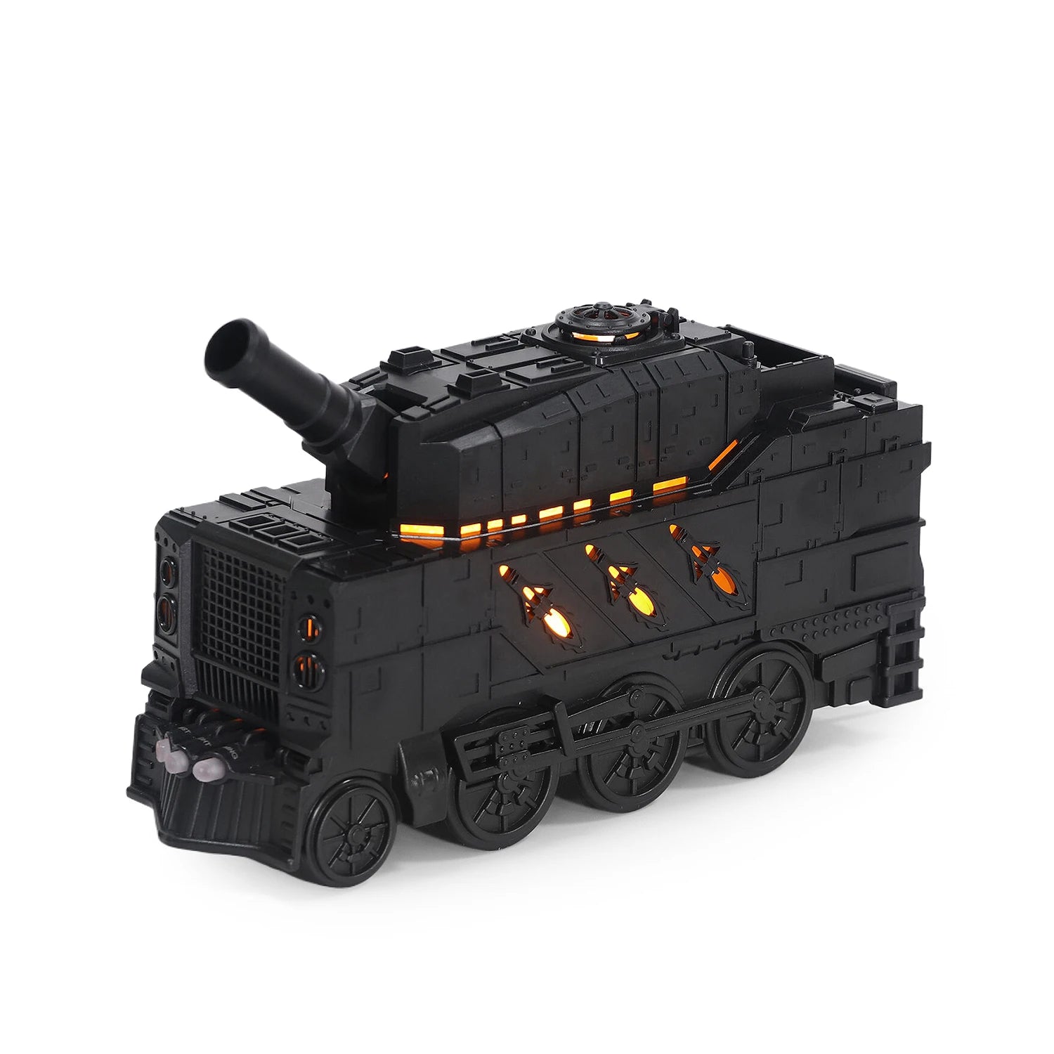 Ship Train Shape Ultrasonic Humidifier With Colorful Lights - Smarsty