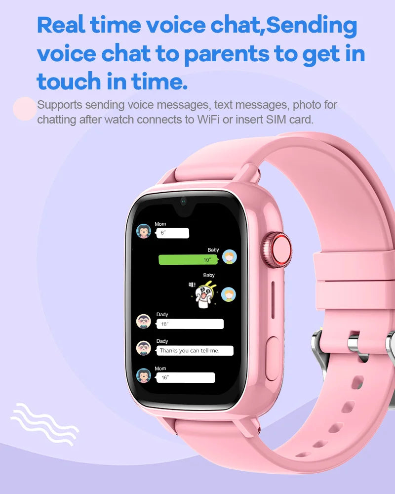 4G Kids Smart Watch with GPS Tracking and Video Call - Smarsty
