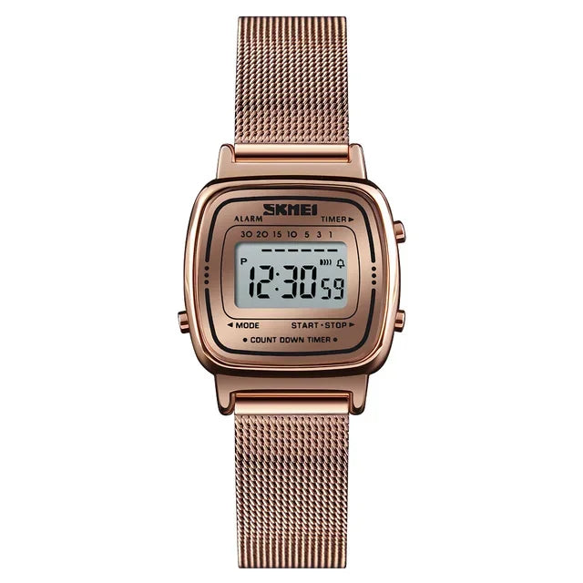 SKMEI 1901 Luxury Waterproof Digital Women's Watch - Smarsty