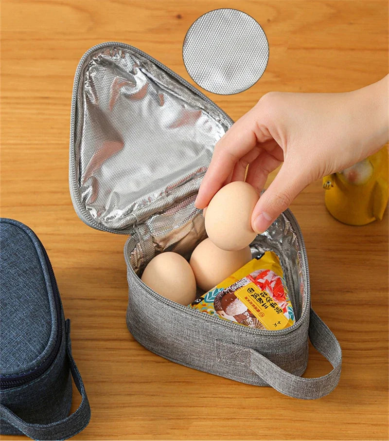 Triangular Insulated Lunch Bag Keeps Food Fresh All Day - Smarsty