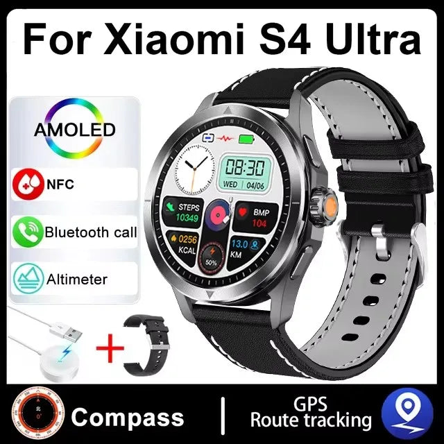 Xiaomi S4 Ultra Smart Watch With GPS Waterproof Sports Features - Smarsty