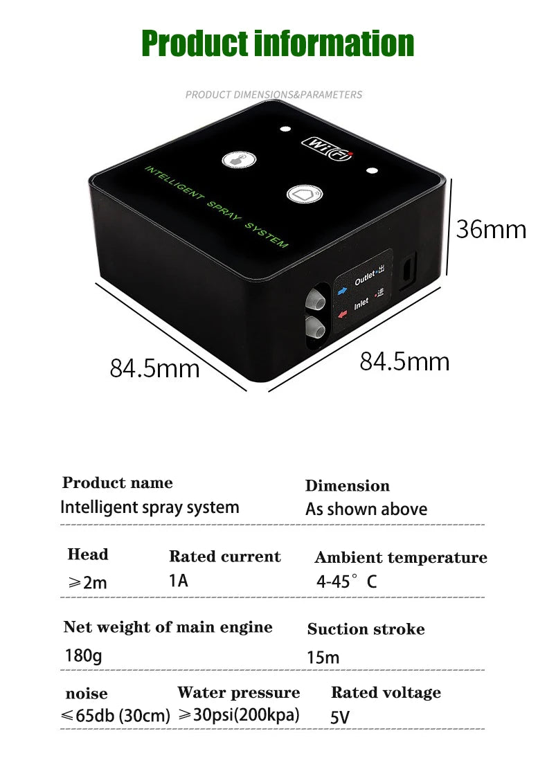 WiFi Controlled Automatic Mist Sprayer Irrigation Kit - Smarsty
