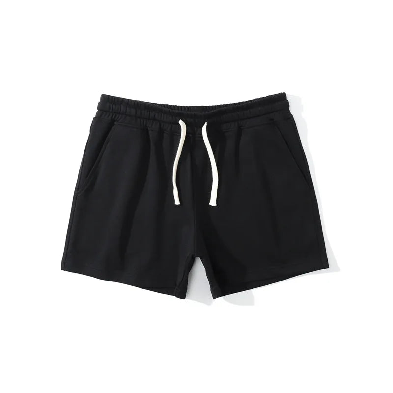 Cotton Running Shorts For Men Gym Fitness Home Casual Sport Underwear Yoga Workout Training Loose Boxers Super Short Pants Sweat - Smarsty