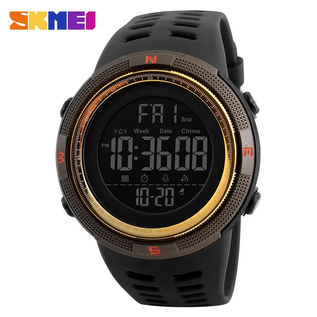 SKMEI 1251 Waterproof Digital Sports Watch for Men - Smarsty