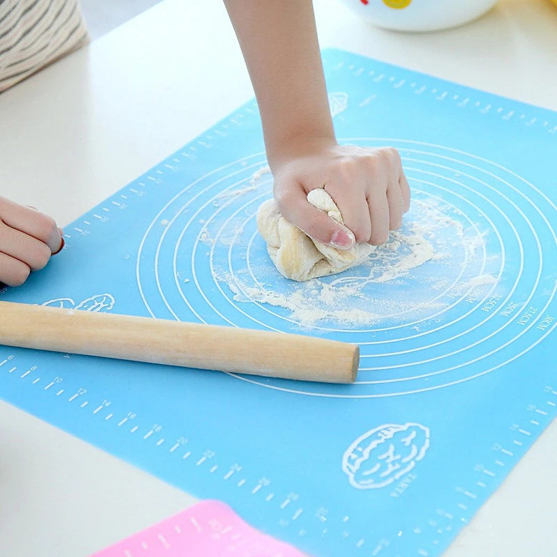 Large Silicone Baking Mat for Easy Dough Kneading - Smarsty