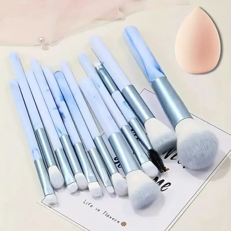 12PCS Ultra Soft Makeup Brush Set for Beginners - Smarsty