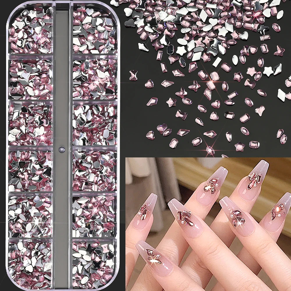 Ocean Gold Nail Art Charms for Stunning Manicure - Smarsty