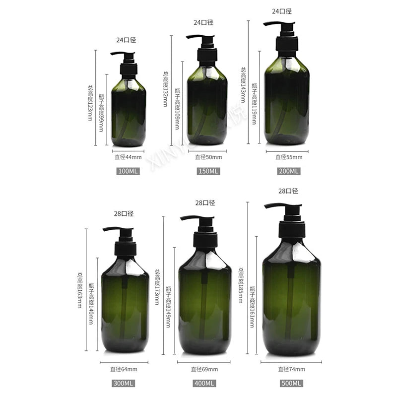 Refillable Shampoo Bottles With Pump For Home Use - Smarsty