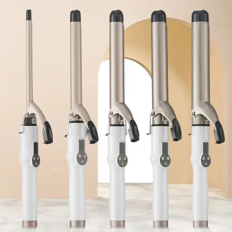 Professional Temperature Setting Electric Hair Curler Wand - Smarsty