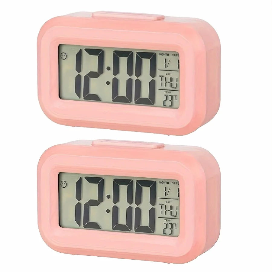 Smart Digital Alarm Clock with Temperature Display - Smarsty