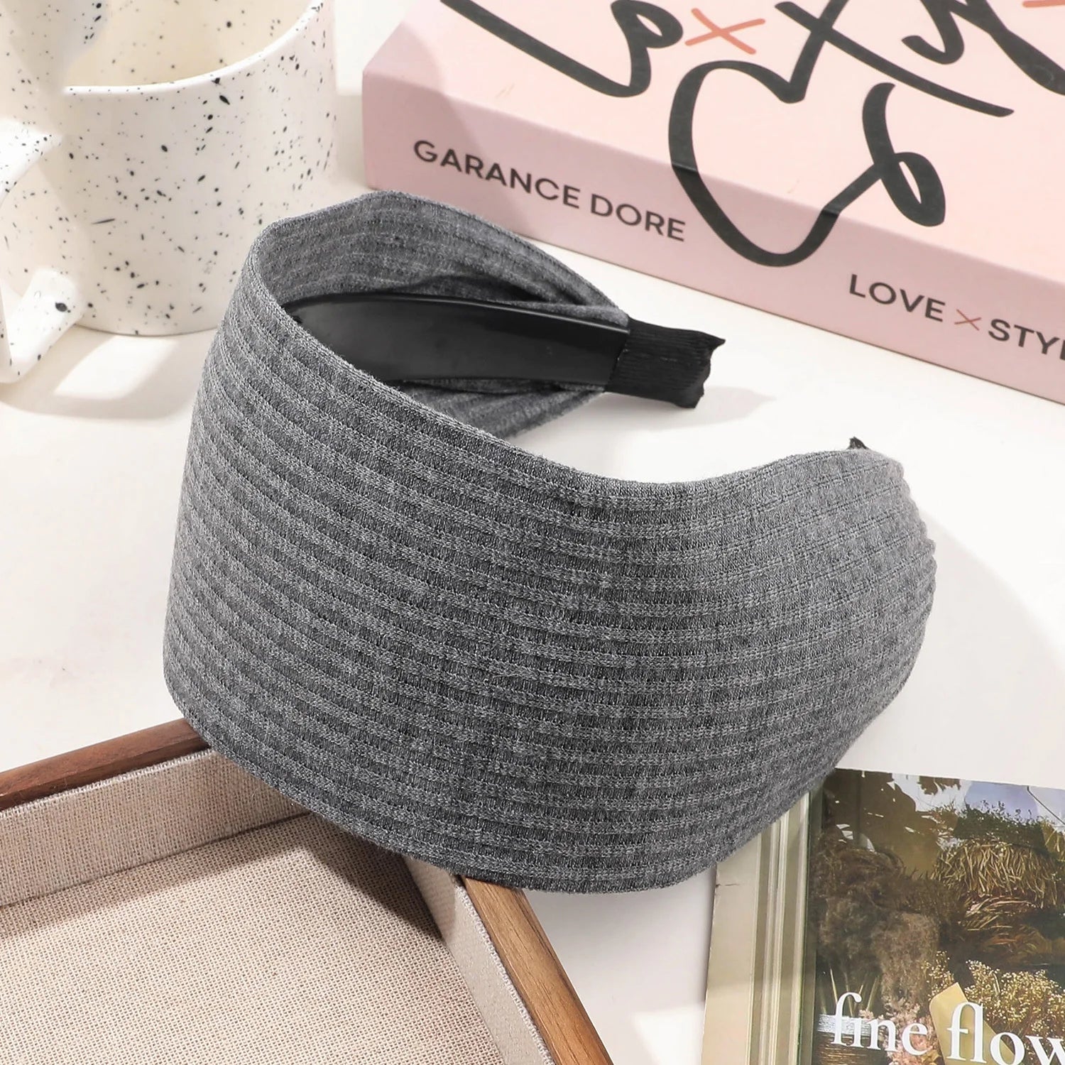 Wide Twilled Nonslip Headband For Women Comfortable - Smarsty