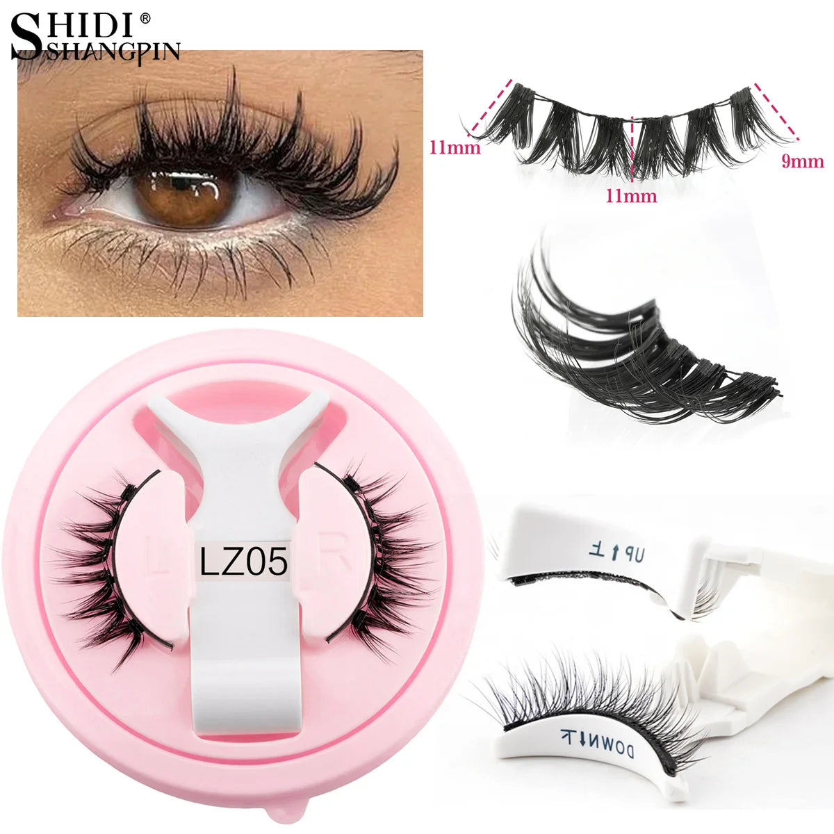 Magnetic Eyelashes Set for Effortless Stunning Looks - Smarsty