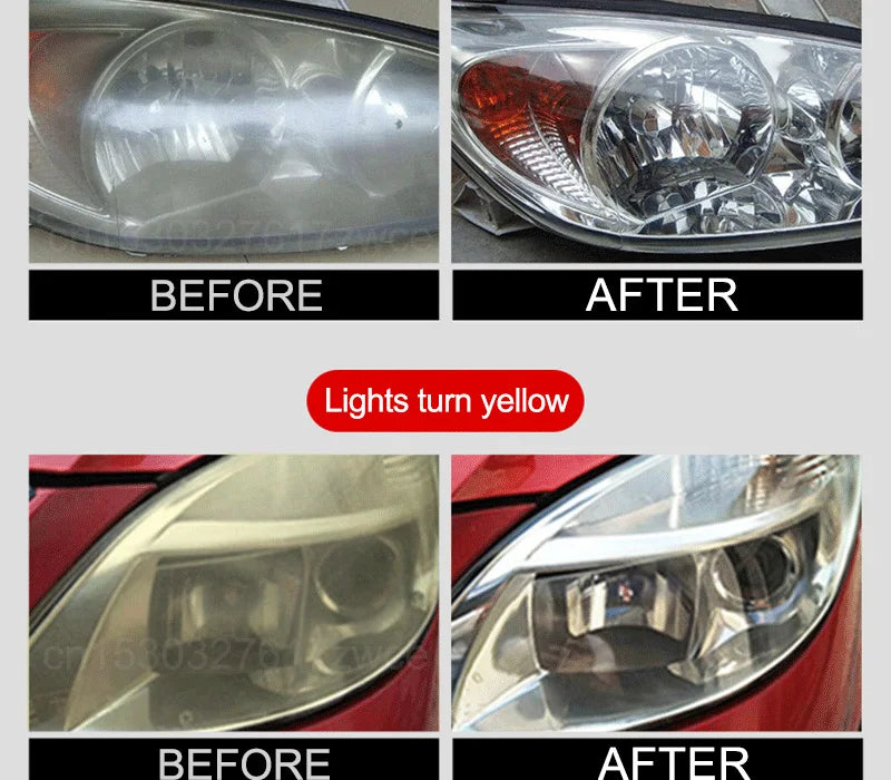 Car Headlight Restoration Polishing Kits Headlamp Repair Kits Car Light Polisher Cleaning Paste Car Paint Care Refurbish Agent - Smarsty