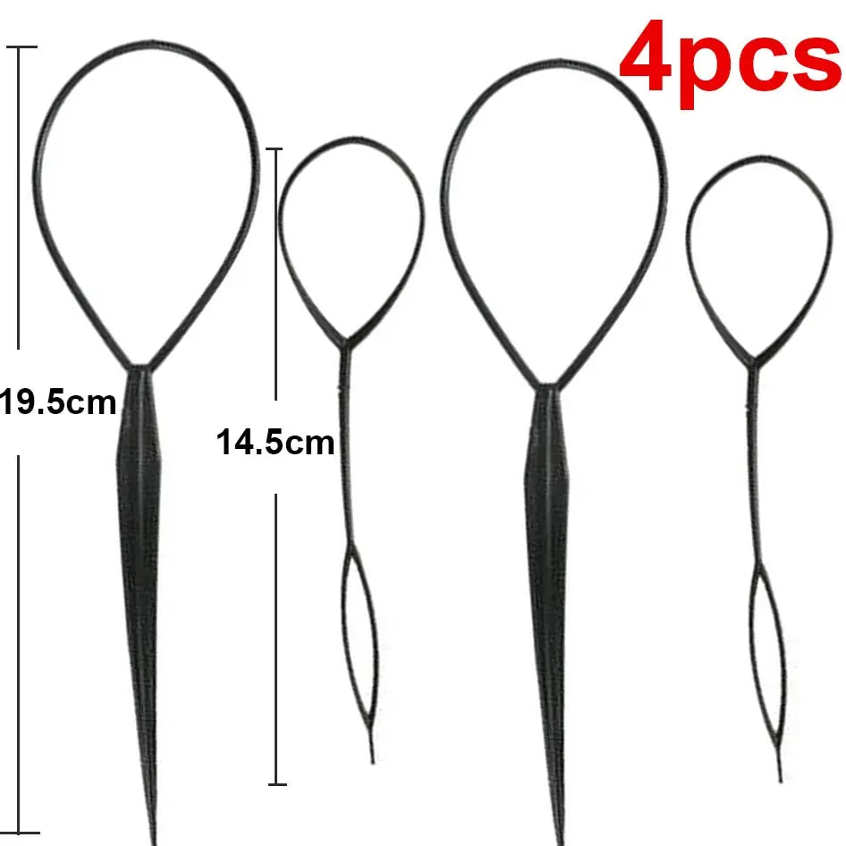 Easy Donut Bun Curler Hair Scrunchie Effortless Volume - Smarsty