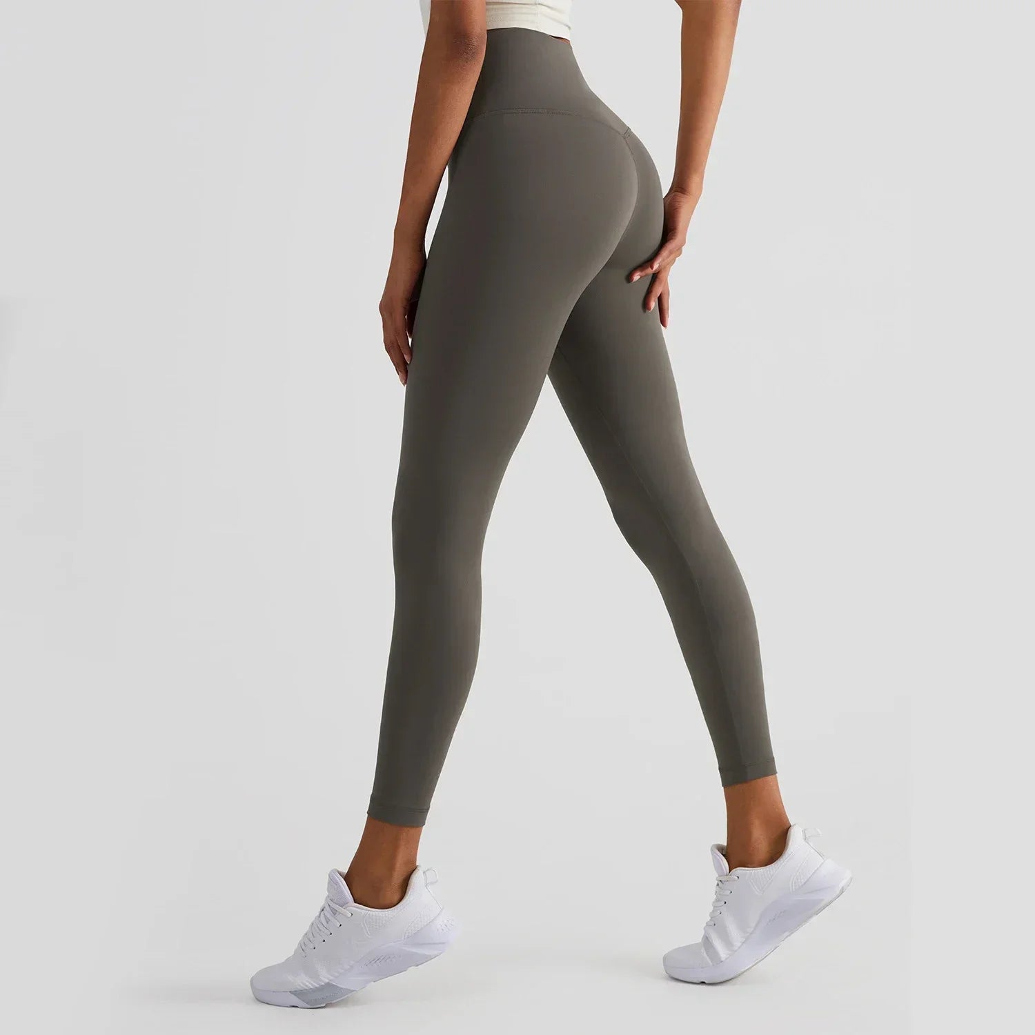 2024 Hot Sale Fitness Lenggings Female Full Length Leggings Running Pants Comfortable And Formfitting Yoga Pants Workout Legging - Smarsty