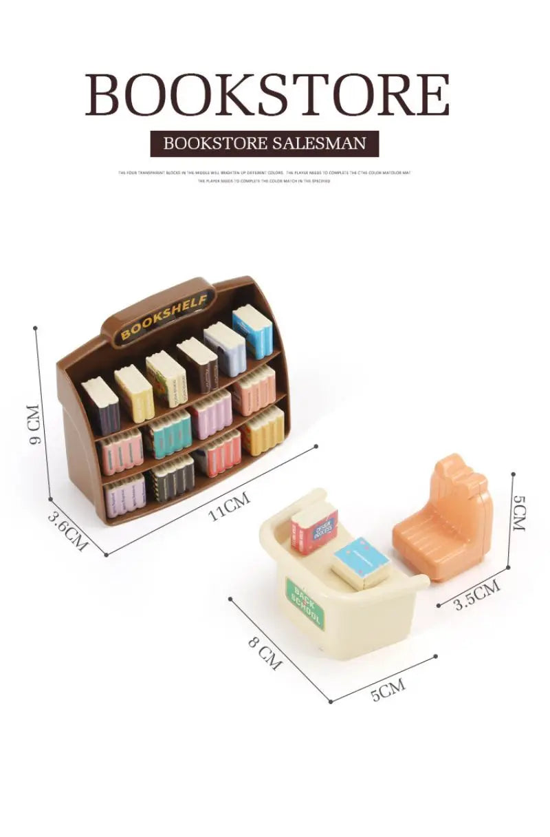 family games dollhouses playhouse miniature furniture pretend toys princess castles villas Christmas present kids toys by Smarsty