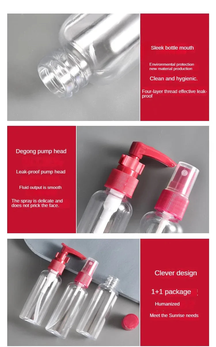 Portable Refillable Travel Bottle Set for Skincare - Smarsty