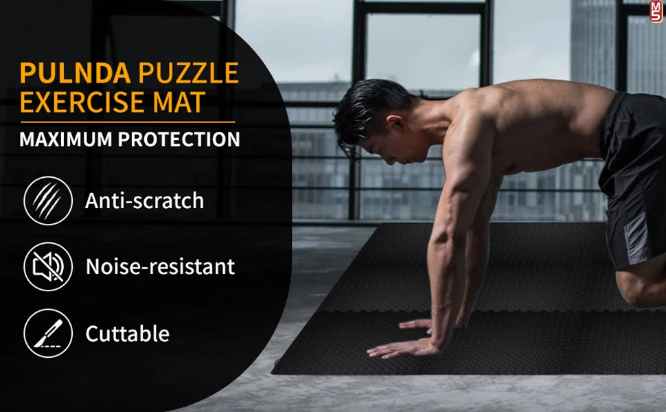 EVA Foam Puzzle Exercise Mat for Home Gym - Smarsty