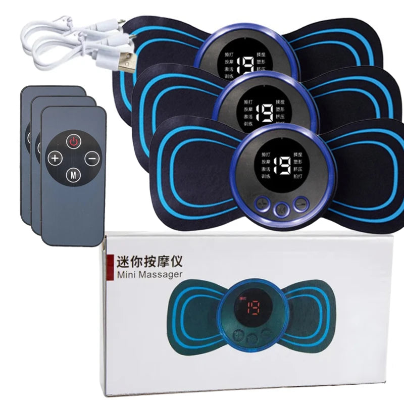 Rechargeable Neck Massager with Customizable Modes for Pain Relief - Smarsty