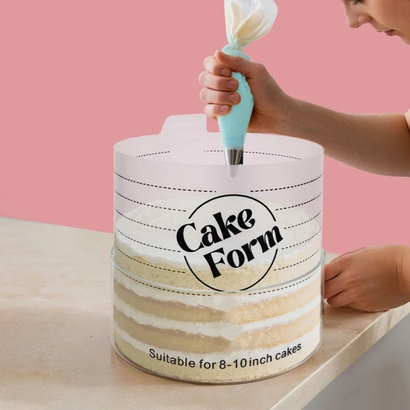 Adjustable Round Cake Ring Mold for Perfect Mousse Desserts - Smarsty