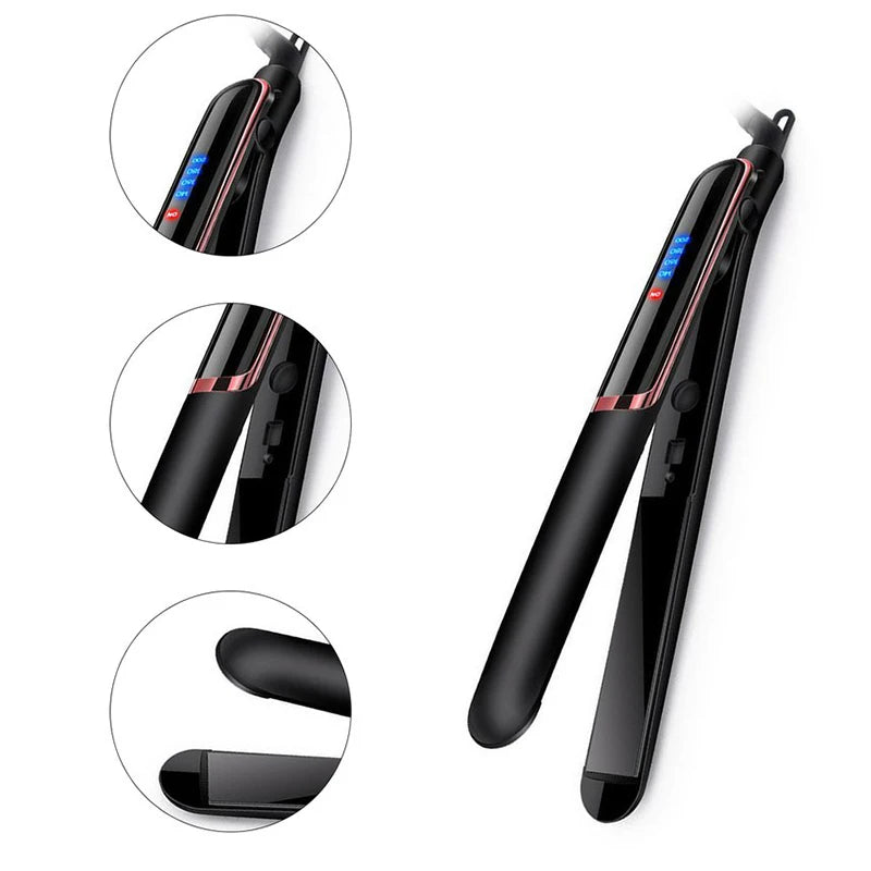 Ceramic Ionic Hair Straightener with Fast Heat-Up - Smarsty