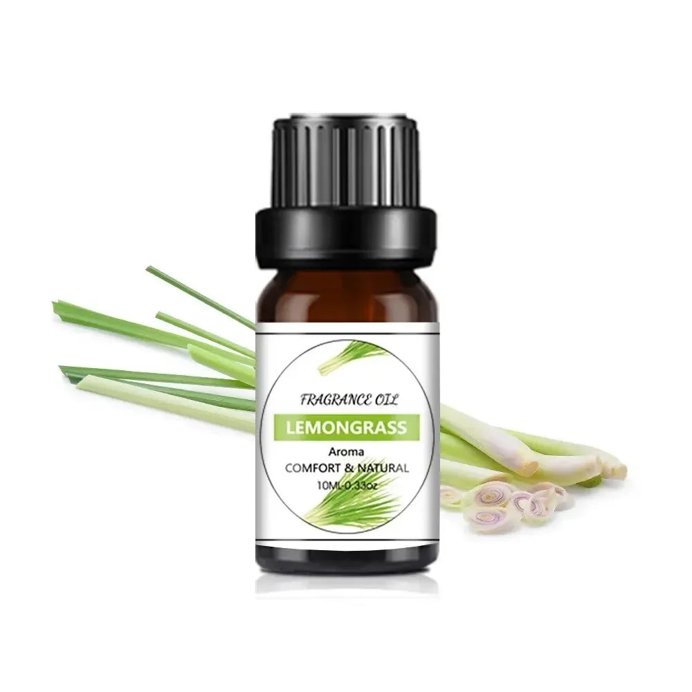 10Ml Essential Oil Fruit Flavor Natural Plant Making Diffuser Essential Oil Mango Pineapple Flavoring Oil for DIY Soap Candles - Smarsty