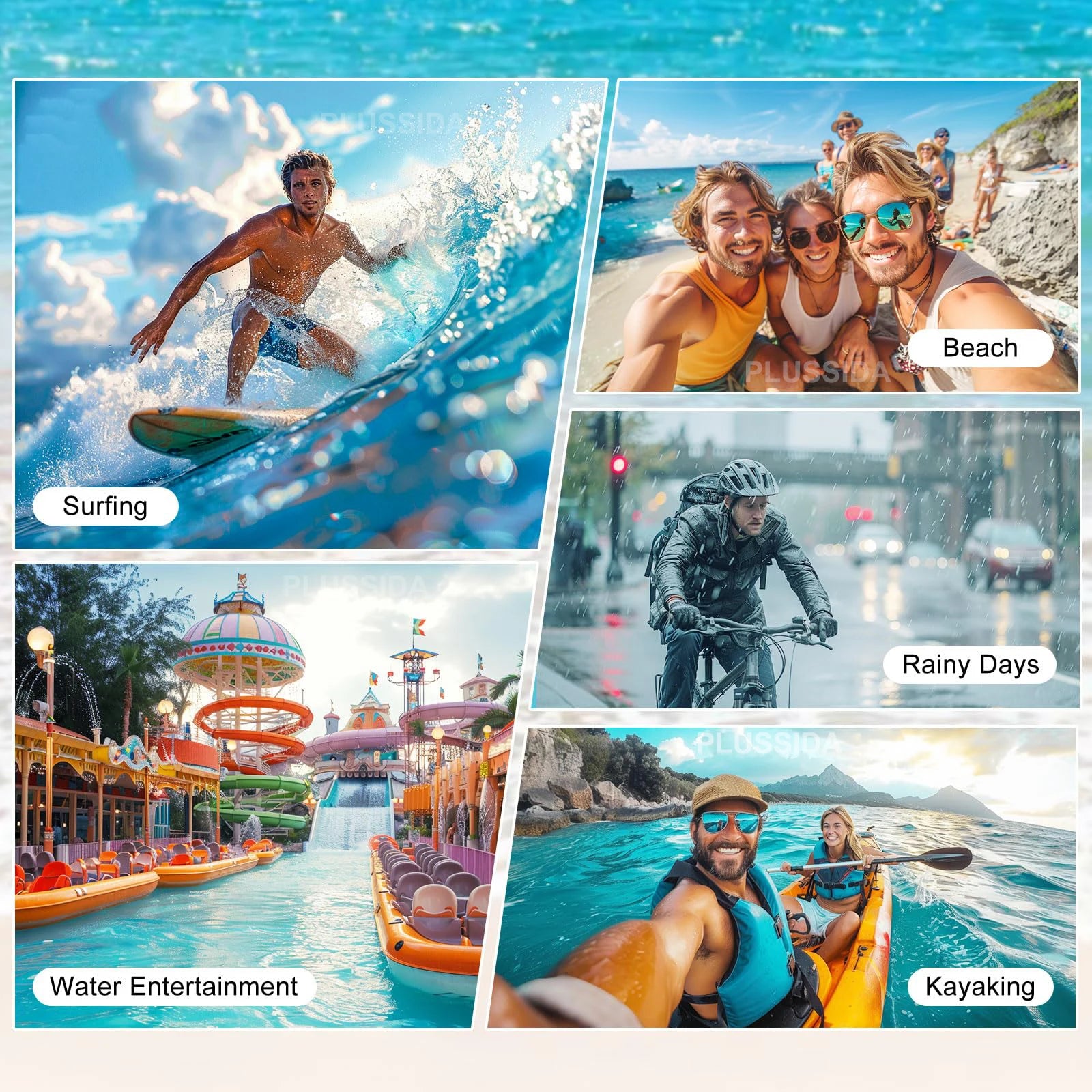 IPX8 Universal Waterproof Bag Cell Phone Pouch Case Water Proof Underwater Dry Bag For iPhone 17 Pro Max 16 Xiaomi Samsung Cover by Smarsty