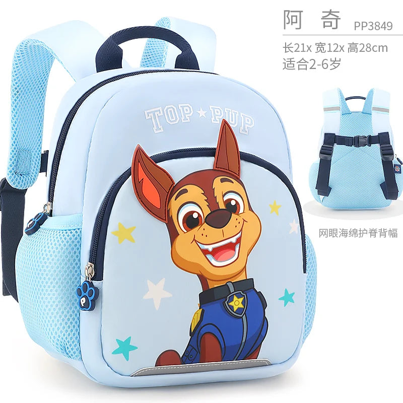 Kids Backpack Cartoon Chase And Skye For Preschoolers - Smarsty