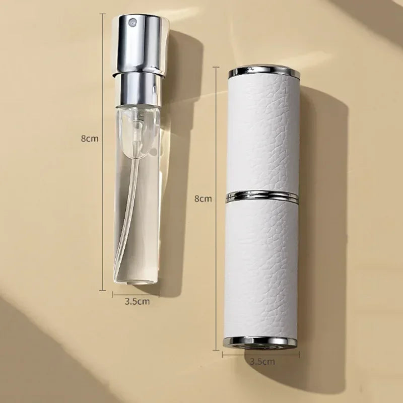 Portable Leather Perfume Atomizer Refillable Mini Spray Bottle - Smarsty