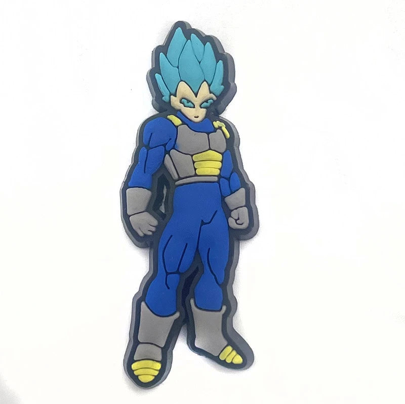 New JIBBITZ Dragon Ball Shoe Charm For Clogs PVC Waterproof Sandals Decorate Buckle Decorations Accessories Toys Gift