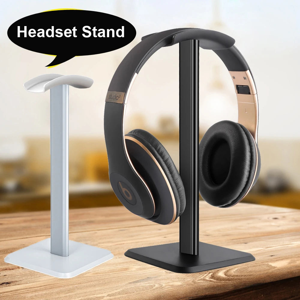 Universal Aluminium Headset Stand with Flexible Design - Smarsty
