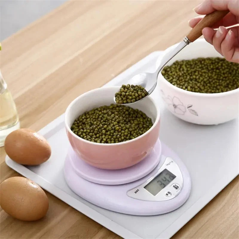 Portable Digital Kitchen Scale with LED Display - Smarsty
