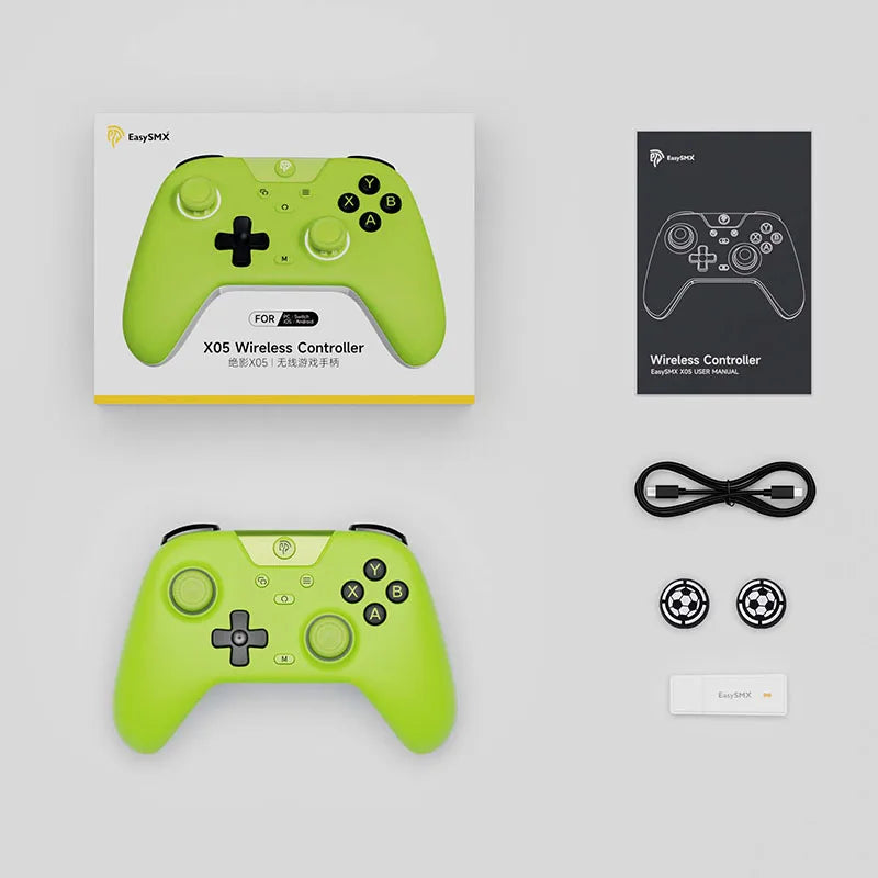EasySMX X05 Wireless Gaming Controller with RGB Lights - Smarsty
