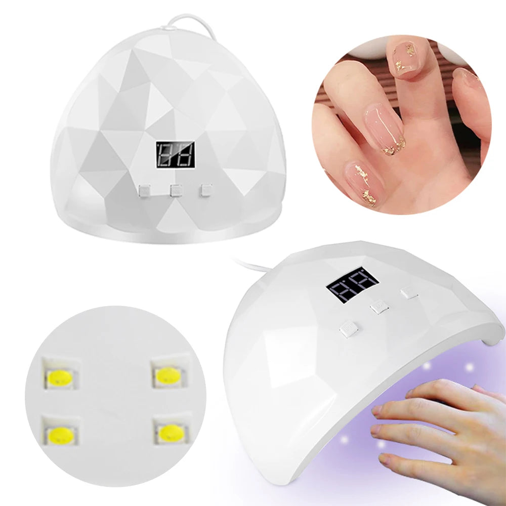 LULAA 88W Nail Dryer Lamp With Eye Protection - Smarsty