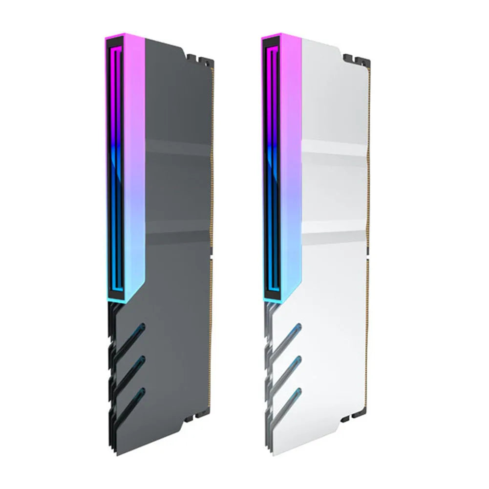 Memory Module Heatsink DDR4 DDR5 Ram Cooling Heat Sink 5V 3PIN ARGB AURA Sync Aluminum Alloy Heat-resistance for Computer